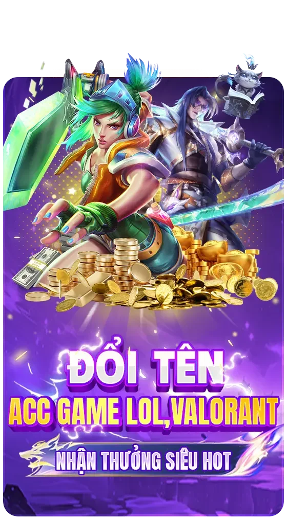 ONBET 8 Cover thẻ đổi tên acc game 2025 tại onbet